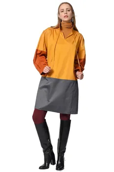 

Collar Lacing Tunic With Pockets