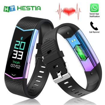 

Smart Band Fitness Tracker Cardio Bracelet Heart Rate Blood Pressure Fitness Bracelet Sport Pedometer Waterproof Call Reminder