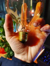Spiral-Lamp Light-Bulb Filament Ampoule G95 T45 E27 Incandescent Retro Vintage G80 ST64