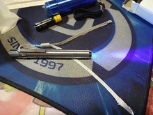 Pocket-Lamp Marker Aa-Battery Uv-Flashlight-Torch Checker-Detection Stainless-Steel Ultra-Violet-Light