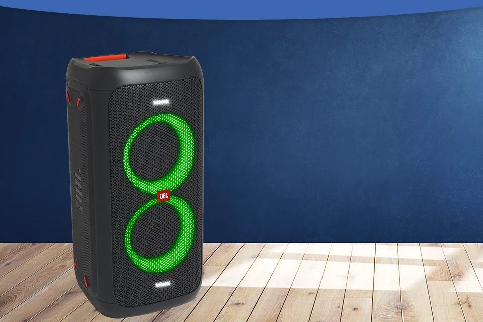 Jbl party on the go. Акустическая система jbl partybox 100. колонка jbl partybox 110. портативная колонка jbl partybox 100. jbl partybox ultimate 1100 вт.