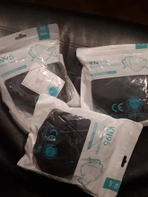 1-100 Uds KN95 Mascarillas FFP2 reutilizable 5 capas de protección 95% PM2.5 aprobado higiénico ffp2mask ce FFP2 Negras fpp2