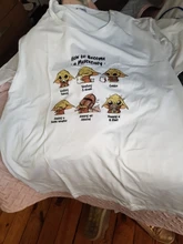 Camisetas con estampado de bebé, blusas informales de manga corta con cuello redondo, Harajuku, geniales, Tops para mujer