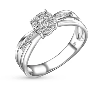 

Gold ring with diamonds sunlight