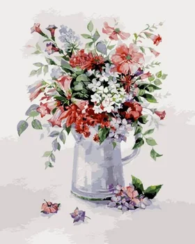 

Painting by Numbers Premium: Flower Rhapsody