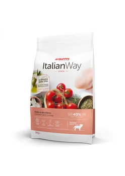 

Italian way food for puppies of medium and large breeds with fresh chicken and turkey 3 kg 1 pc