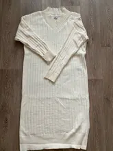 Knitted Dresses Robe Sweater Loose Maxi Oversize Long-Sleeve Winter Womens Vestido Autumn