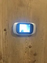 Timbre digital con pantalla a color LCD, 2,8 , con mirilla electrónica de 90º, para puerta
