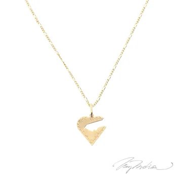 

Necklace CORAZ3 Gold laminated 18K collection Alcala