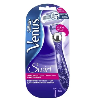 

Gillette Venus Swirl Бритва женская, 1 сменная кассета