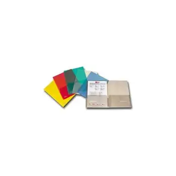 

Folder with pockets King Mec - A4 - 210 mm width x 297 mm length size sheet-Polypropylene-5/PaccoKING MEC4.