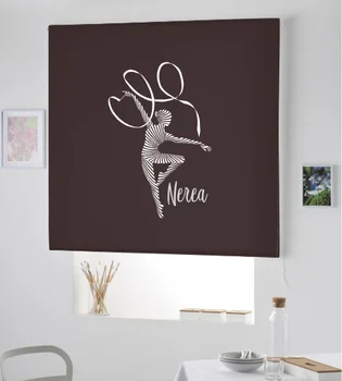 

Blind Iroa pesonalizable Youth/Rhythmic Gymnastics! ROLLER BLINDS TRANSLUCENT! (CHOCOLATE 100X175)