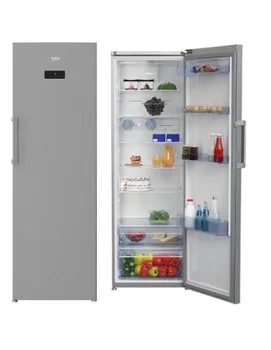 

Refrigerator Beko Rsne445e33x 185cms Inox 1 Door Not Frost Lcd Display touch Checkpoint TO ++