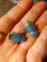 Tapones para los oídos de protección con cancelación de ruido, 1 par, para conciertos, músico, motocicletas, tapones reutilizables de silicona para los oídos