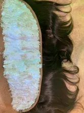 Beaudiva-extensiones de pelo ondulado brasileño con cierre Frontal de malla, cabello humano ondulado, 13x4, 36