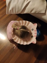 Gorro de champú impermeable para bebé, accesorios de baño ajustables para niños de 0 a 8 años, gorro de EVA con escudo, bonito regalo