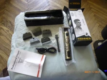 Cortadora de pelo eléctrica para hombre, afeitadora profesional de pelo Dragon Barber, sin cable, USB, 0mm