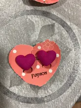 Pendientes con forma de estrella y corazón rosa para niñas, aretes de perlas encantadoras, sin orificio de oreja, Clip, 1 par