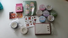 Cinta Washi de celosía de tulipán de 25 estilos, pegatinas de sellado de tarjetas de notas, cintas decorativas creativas Diy, cinta adhesiva bonita de papelería