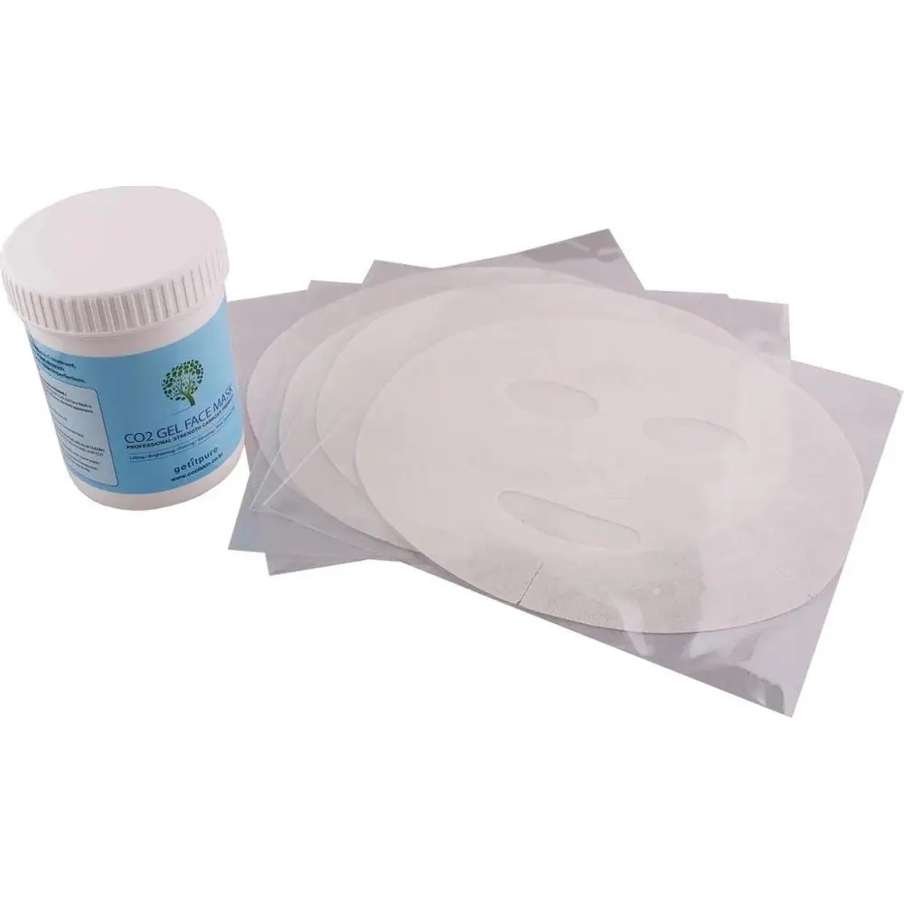 Карбокси набор Coolskin CO2 Gel Face Mask Professional Strength Carboxy Therapy на 20 процедур|Средства для
