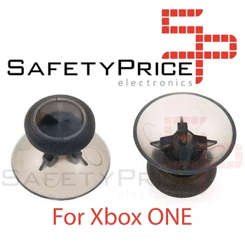 

2x analog JOYSTICK XBOX ONE STICK black transparent knob buttons L3 R3