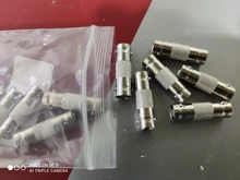 Wsdcam 10 unids/lote BNC hembra a hembra en línea acoplador coaxial BNC conector extensor para cámara CCTV AHD. Vigilancia por vídeo de seguridad