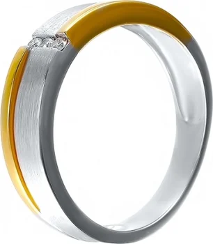 

Jay VI ring with diamonds made of combined gold