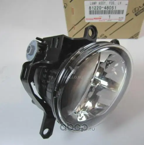 8122048051 Toyota ПТФ ПЕРЕД ЛЕВАЯ/LAMP ASSY, FOG, LH