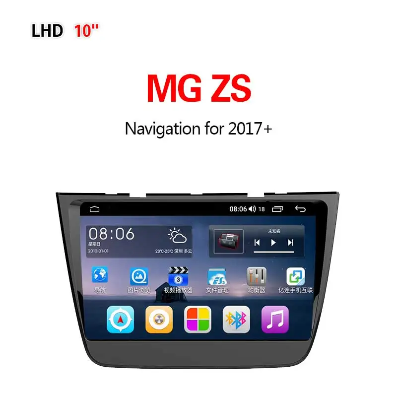 Lionet gps навигация для автомобиля MG ZS+ 10,1 дюймов LM2003Y - Размер экрана, дюймов: 4G8core4G64G