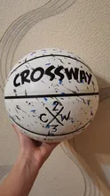 Balón de baloncesto CROSSWAY L702 oficial, talla 7, gran oferta, nueva marca, con bolsa de Red + aguja