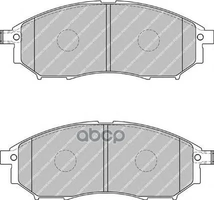Колодки Тормозные Nissan Murano/Pathfinder/Qashqai/Renault Koleos Передние Ferodo Fdb1881 Ferodo арт. FDB1881