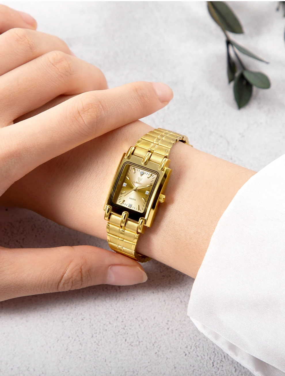2021 Japan Luxury Golden Watch For Couple Fashion Quartz Watch For Lovers Men Women Watches relogio masculino L1018