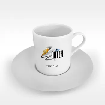 

Personalized Professional Notary Turkish coffee Cup