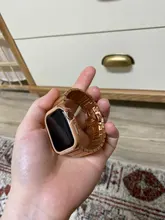 Correa de acero inoxidable para Apple Watch, banda de 44mm y 40mm para iWatch de 42mm/38mm, pulsera de Metal de mariposa para Apple watch serie 5 4 3 se 6