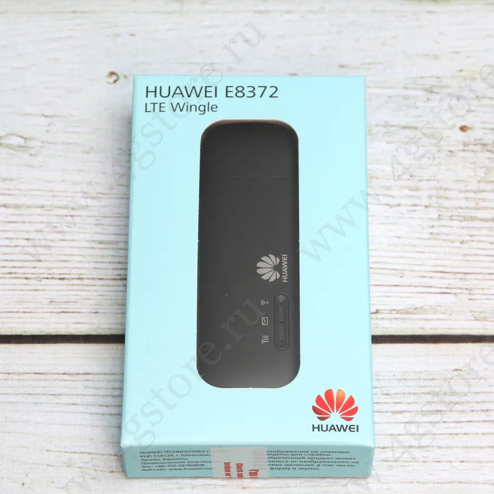 Модем Huawei E8372h-153 E8372 E8372M USB WiFi LTE 43 3G 2G - Цвет: Черный с заводской прошивкой