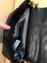 Bandoleras acolchadas con cadena gruesa para mujer, bolsos de mano acolchados, de marca, 2020