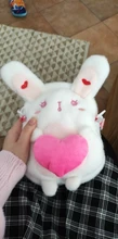 Bolsa de mensajero con diseño de conejo y muñeca de peluche para mujer, bolso organizador de hombro tipo bandolera para teléfono de oso para niña, para otoño e invierno, 2020