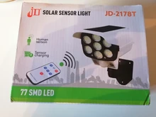 Camera Led-Lamp Solar-Light Motion-Sensor Security Waterproof Home-Garden Wireless 77