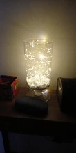 Led-Strip Garland Battery-Operated Party-Decoration Fairy Christmas Wedding Copper Outdoor