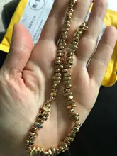 Cuentas chapadas en oro KC, material de cuentas hechas a mano, DIY, pulsera, pendientes, 1 Uds.