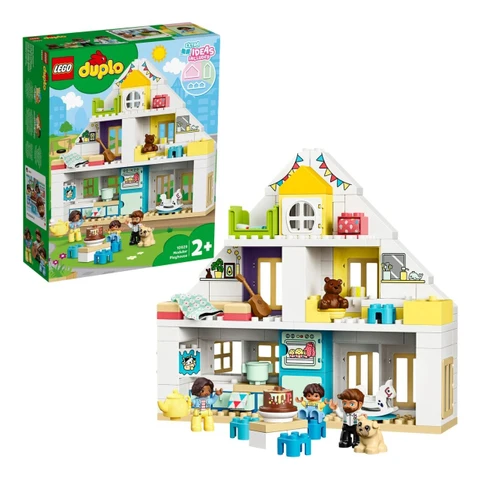 máximo crisantemo Fragante Diseñador Lego Duplo town modular toy house 129 piezas| | - AliExpress