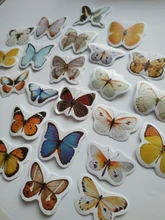 46 Uds Kawaii mariposa decoración álbum programa pegatinas Scrapbooking Agenda diario pegajoso papel de