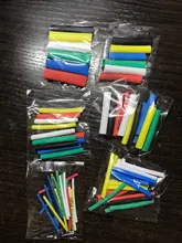 Kit de tubos termorretráctiles de aislamiento de poliolefina, surtido de encogimiento de calor, Cable de alambre, 164 Uds., 328 Uds.