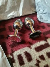 Juguetes sexuales con forma de minitapón Anal para mujer, consolador masculino con forma redonda de Metal, de acero inoxidable suave, cola pequeña, productos íntimos