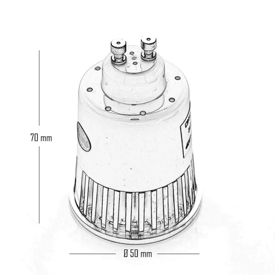 Faretto LED Incasso Bagno - RGBW, Cromoterapia, Telecomando, IP44, 5W - Foto 11