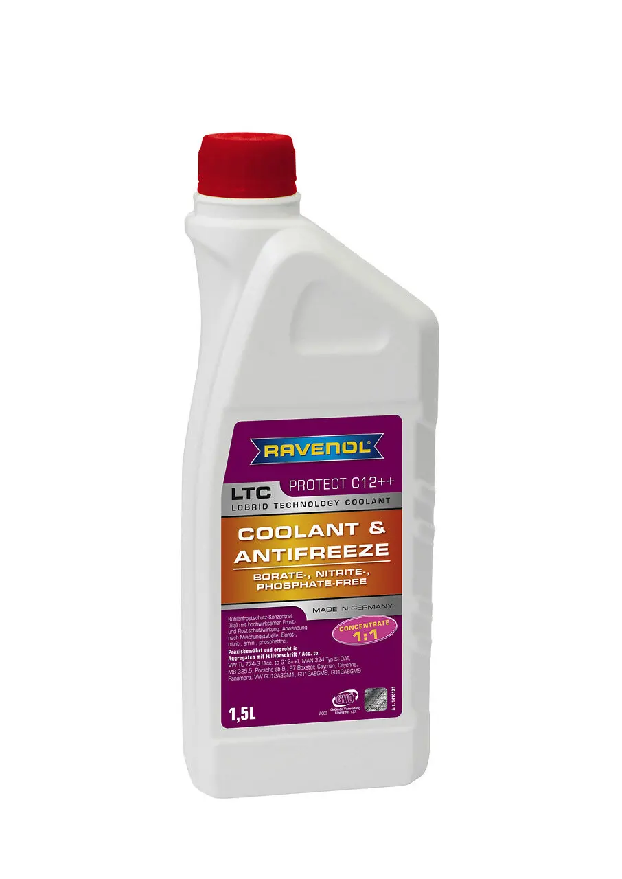 Антифриз RAVENOL LTC Lobrid Techn. Coolant Concentrate (1 5л)|Антифриз/охлаждающая вода| |