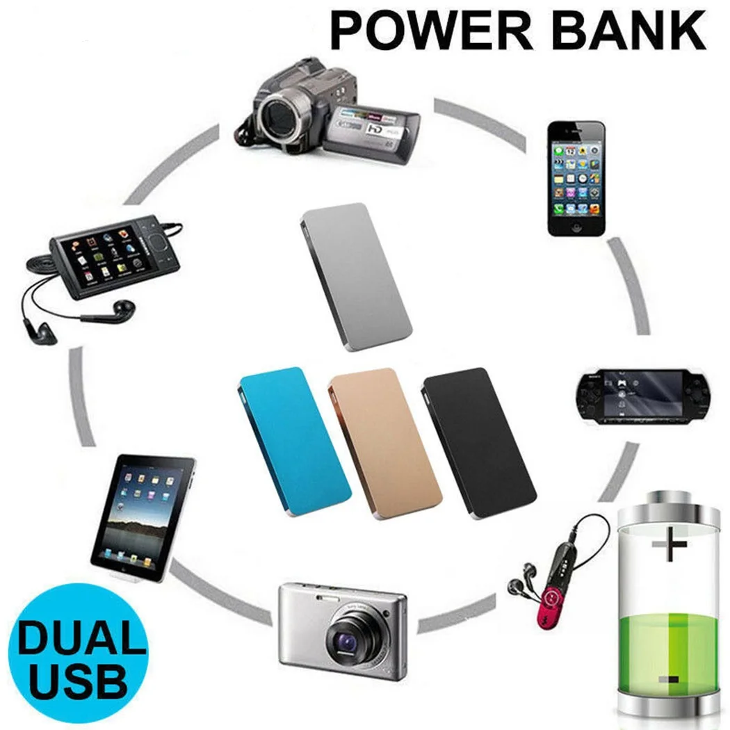 Power bank пауэр бэнк внешний аккумулятор 7000 мА