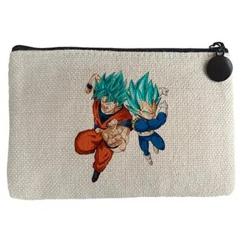 

Purse Goku and Vegeta level Super Saiyan God blue hair