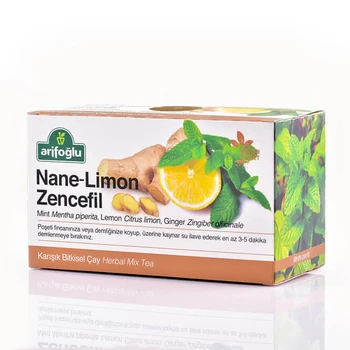 

Mint - Lemon - Ginger Herbal Mix Tea Bags 20 pcs