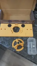 WORKBRO-kit de bisagra oculta, herramientas de carpintería, marco adecuado para el rostro, armario, bisagras de puerta, instalación, 35mm